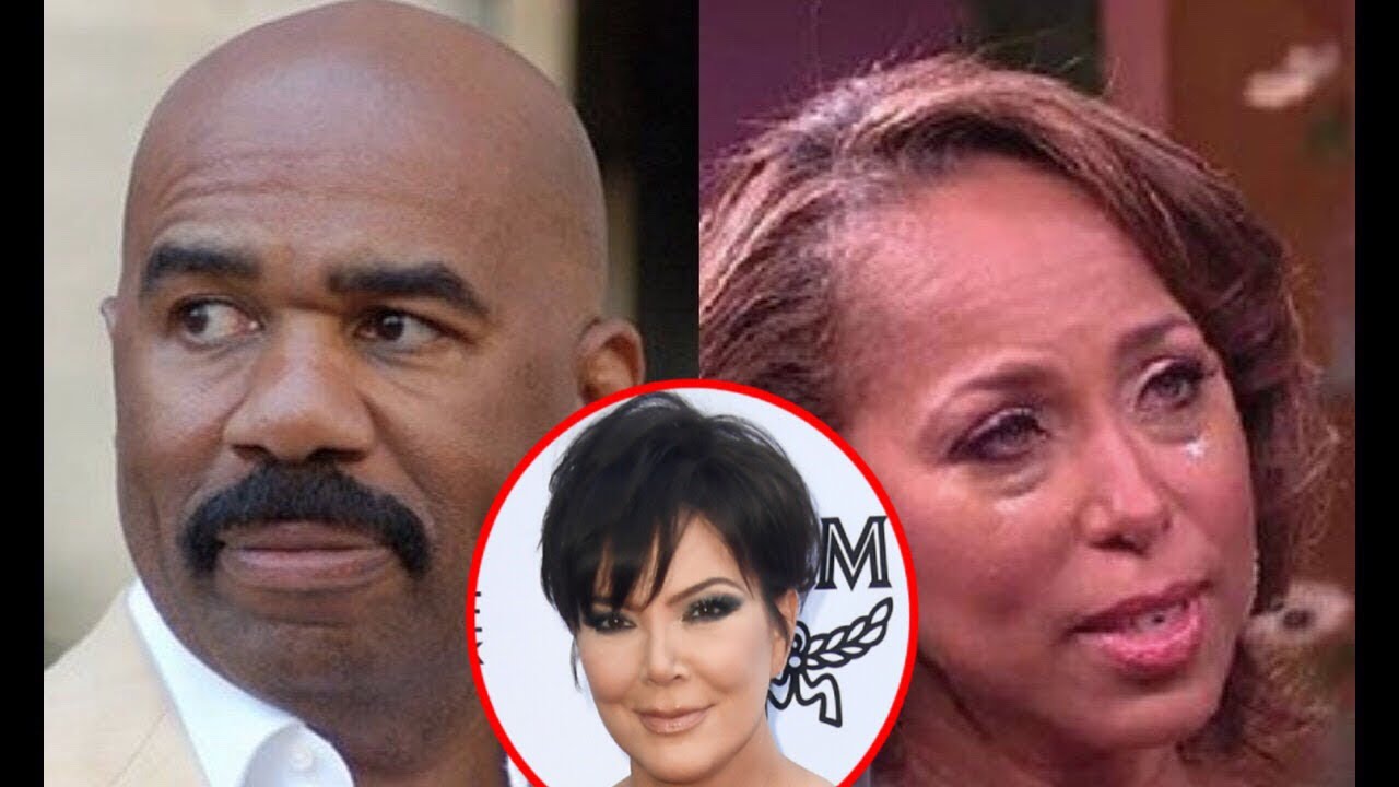 Exposed Steve Harvey Caught Texting Kris Jenner 400 Million Dollar Divorce To Marjorie
